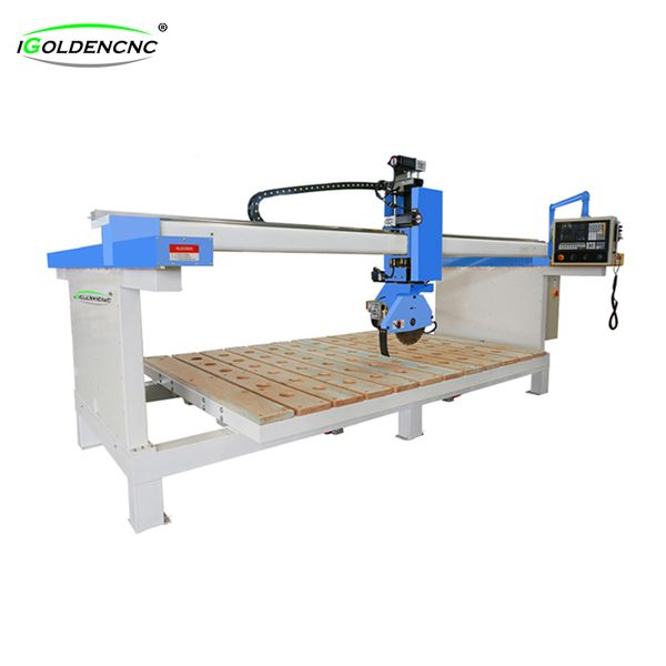 

bridge cutting saw ,stone cutting cnc machine with fast ,polishing,holes speed
