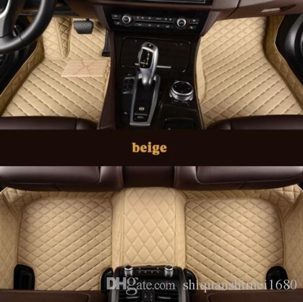 2019 3d Car Foot Mats Luxury Leather Floor Mats For Toyota Bmw