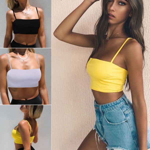 

tank for women quality good women tanks summer vest crop sleeveless solid shirt casual tanks woman clothes, White