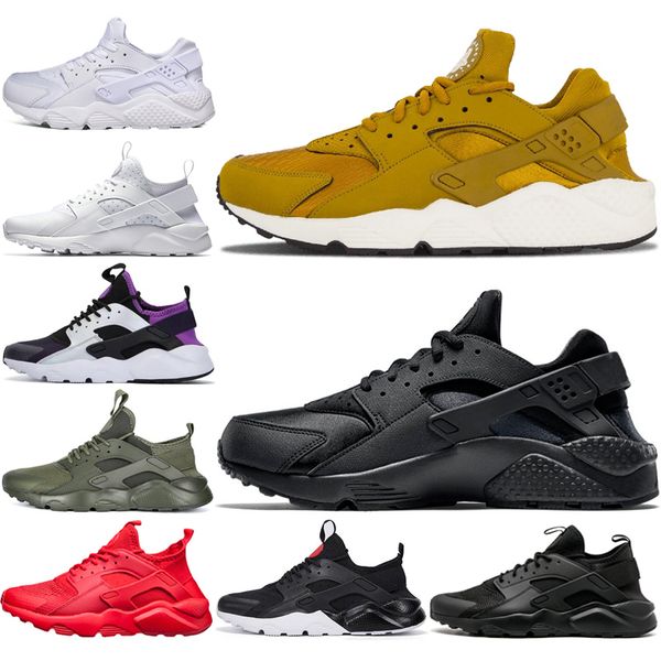 

huarache men womens running shoes triple black red white green sports huaraches 4.0 huaraches 1.0 huarache cushion breathable sneakers