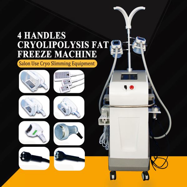 

криолиполизная машина для похудения cryolipolysis с 4 ручками для похудения