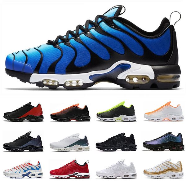 

2020 tn plus se men running shoes triple black white bred metallic gold 3d glasses mens trainer breathable sports sneakers
