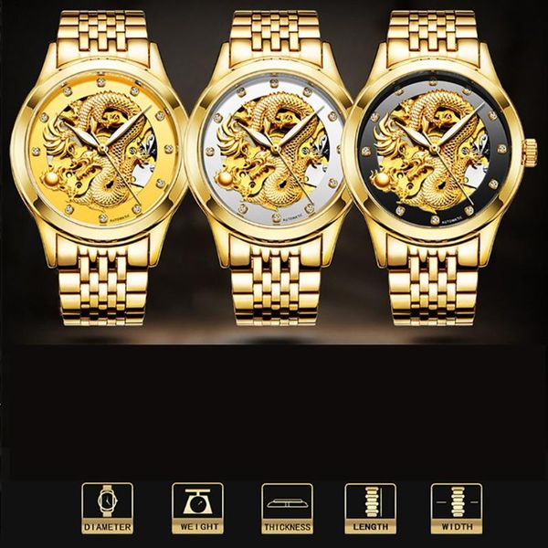 

luxury hollow watches watches men's dial mechanical sports wrist fashion classic, Slivery;brown