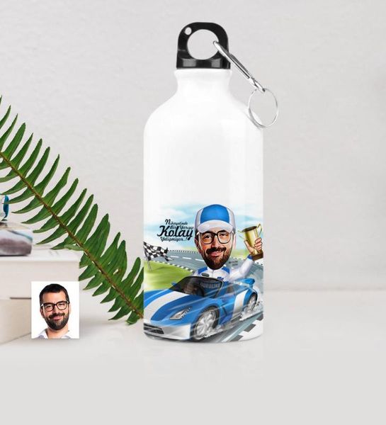 

персонализированные г rallici карикатура миски металл воды (500 мл.) 1