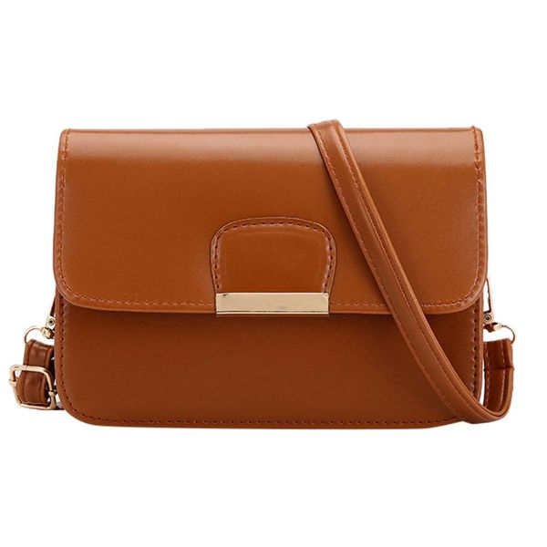 

bags for women 2019 new summer fashion women messenger solid color shoulder bag phone coin purse bag leather bolsos mujer sac#w