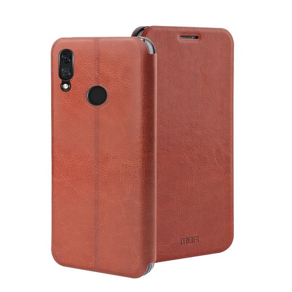 

mofi откидная крышка для huawei nova 3 чехол фолио подставка для корпуса прозрачный тпу капа пу