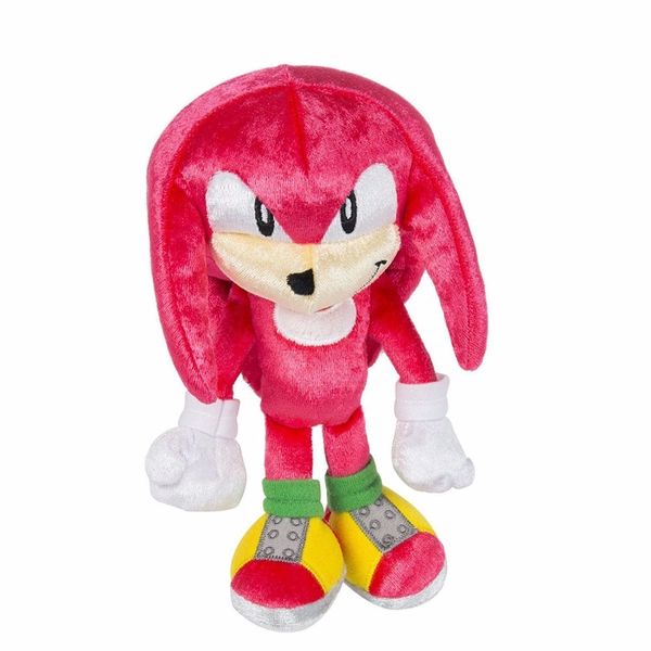 

new 25th anniversary knuckles plush the hedgehog boom 8" action figure toy y200703