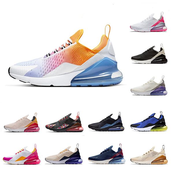 

2019 new rainbow men women running shoes black gradient barely rose university red tiger cactus mens breathable trainers sport sneakers