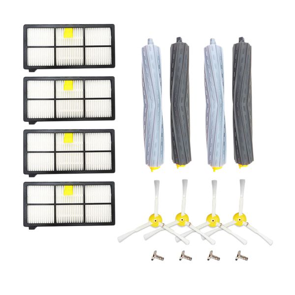 

12x robot cleaner replacements 3-armed spinning brush for irobot