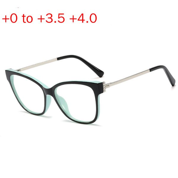 

fashion cat progressive multifocal lens reading glasses women presbyopia hyperopia bifocal glasses sun pchromic sunglasse nx, White;black