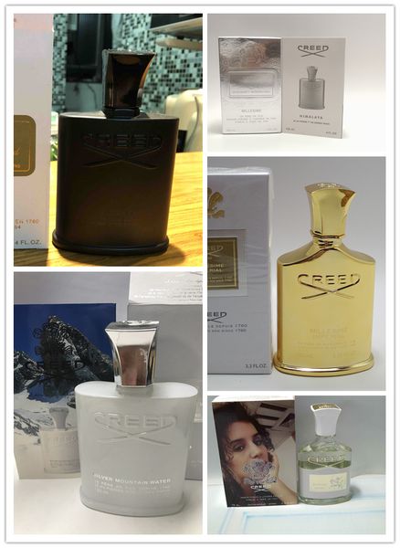 

Top quality LUXURY BRAND parfum Creed aventus/GREEN IRISH TWEED /Creed sliver mountain/Million /no 5 /fragrances perfumes for men women