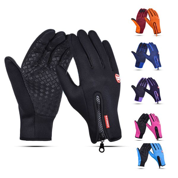

winter ski gloves outdoor sports gloves touch screen warm 6 colors