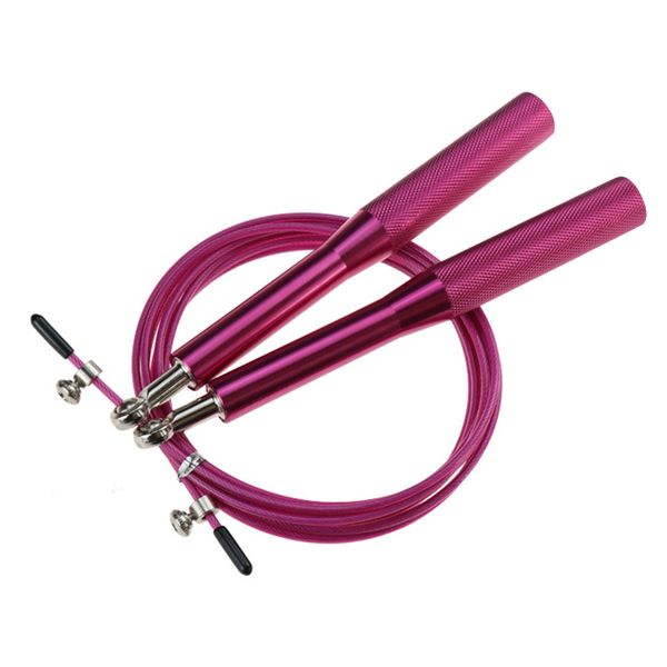

skipping home speed non slip jump rope 360 degree rotating boxing workout training handle adjustable portable gym metal bearing