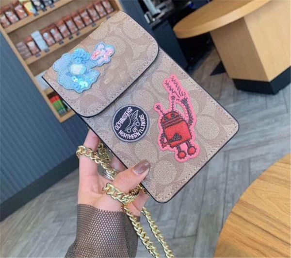 

Совершенно новые МИНИ Crossbody с блестками Цветы Девушки Сумки Цепная Сумка с Письмо