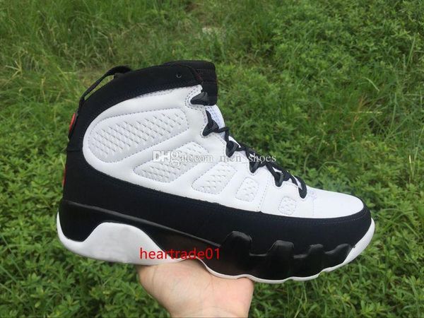 

quality high 9 9s space jam basketball shoes men women space jam white black red sports sneakers new with box