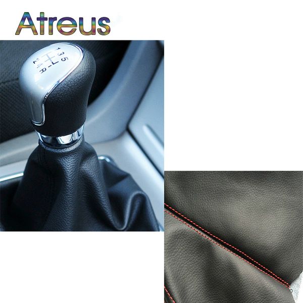 

atreus 1pc gear shift knob dust-proof cover for focus 3 fiesta mondeo 4 kuga fusion ranger chr avensis rav4 yaris