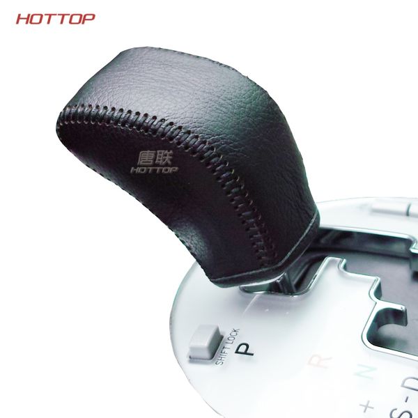 

car gear covers steering covers case for reiz 2005 2010 2015 automatic shift collars genuine leather hand-stitched cover