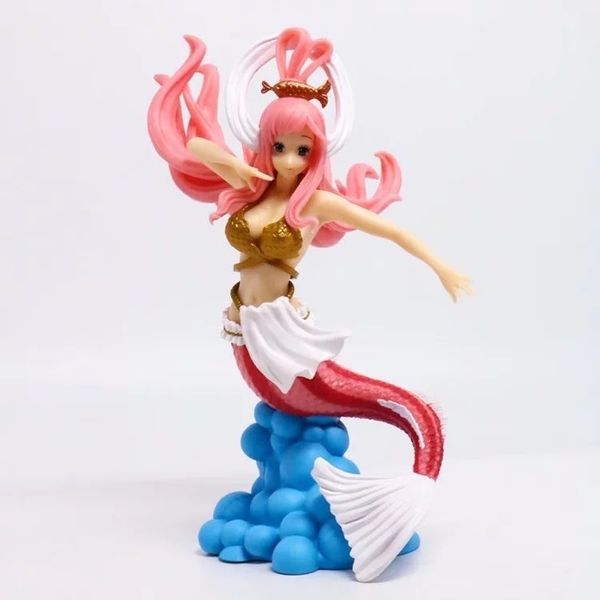 

17cm one piece shirahoshi doll anime figure toy collection model toy action figure for friends gift t200304
