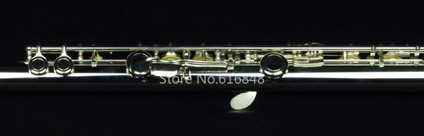 

brand musical instruments flute jupiter jfl-507s 16 holes closed c tone cupronickel silver plated e key flute with case accessories