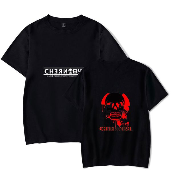 

2019chernobyl. cherno bailey easy leisure time short sleeve t pity, Black