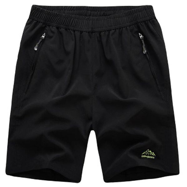 

оптово большой размер -9xl фитнес мужские шорты casual summer man хлопок shortpants quick dry сыпучие мужской bermuda shorts zipper карман, White;black