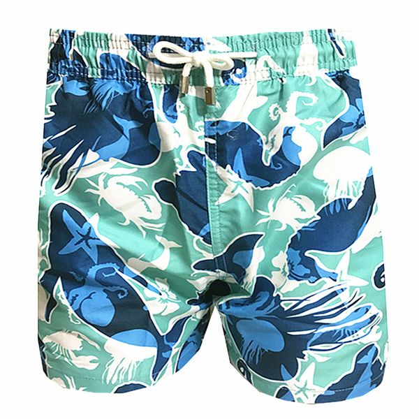 

mens beach shorts vilebrequ shorts brand swimwear ocs starfish vq turtle printing male high-quality bathing shorts quick drying