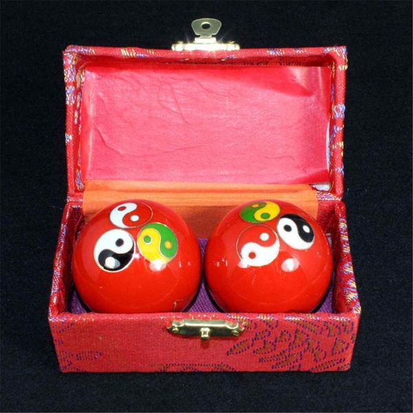 

chinese health daily meditation balls hand finger exercise stress relief baoding balls relaxation therapy massage handballs 47mm