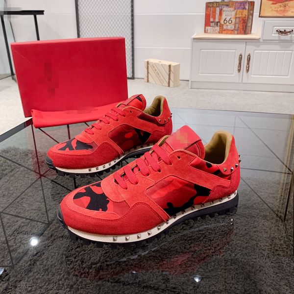 

new luxury men shoes fashion casual sneakers male running shoes designers shoes size 38 44, Black