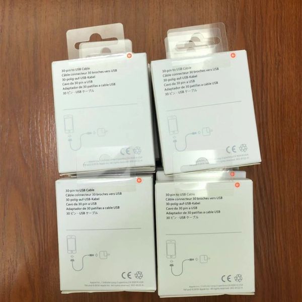 

10pc lot u b data charger cable for 4 4 nano ipad 2 3 30 pin cable u b 1m charging adapter data ync