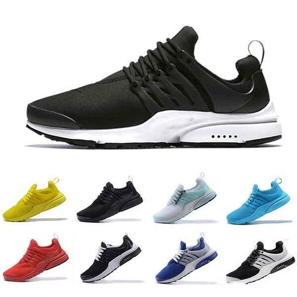 

5 presto br qs air breathe black white yellow red mens sneakers women running sports shoe walking designer shoes outdoor