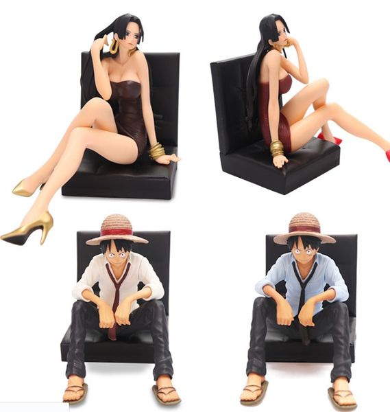 

13cm one piece empress luffy anime collectible action figure pvc toys for christmas gift office decor
