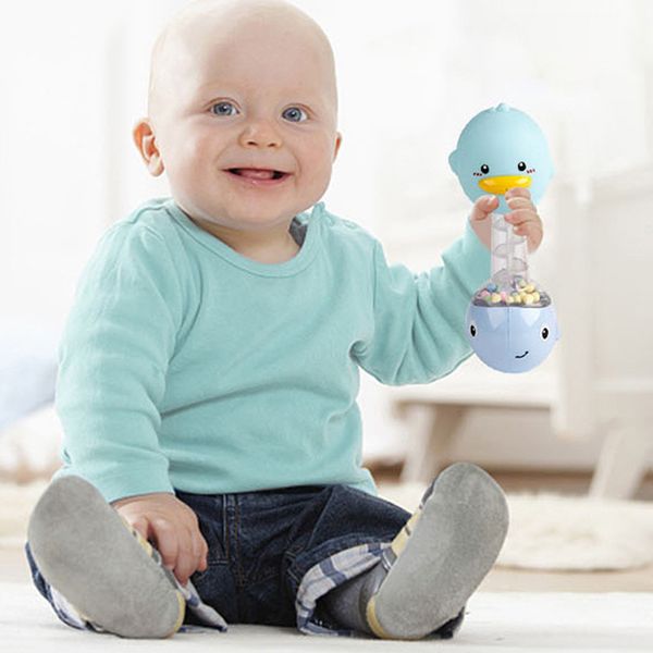 

duck fun grab sand hammer hand rattle toy 6-12 months baby toys a gift for a newborn
