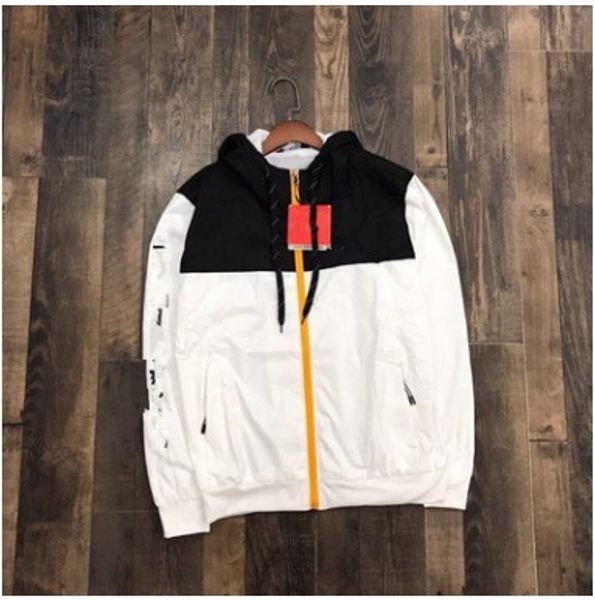 

New Sports Logo Couple Jacket Hooded Cardigan Zipper Cardigan Spring Stitching Casual Designer Jacket