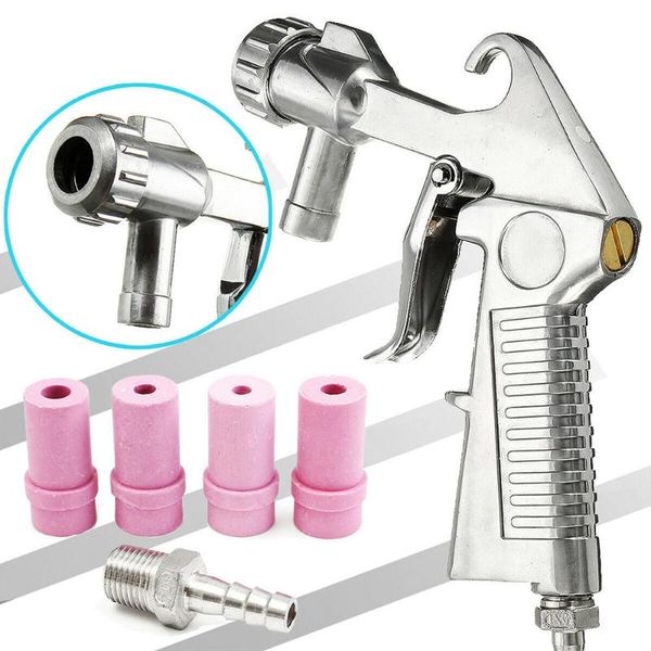 

2 in 1 portable spray gun cleaner sand-blasting set air vacuum blower suction gun & sand blaster with accessorries tool