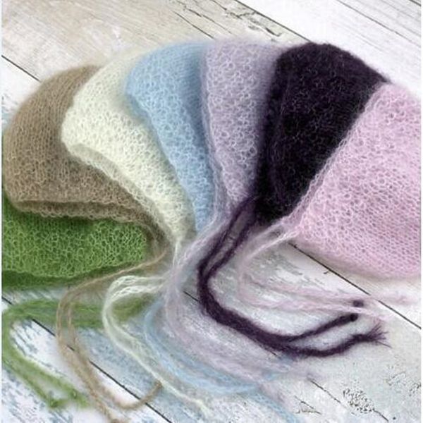 

pgraphy clothing, pgraphy caps, newborn gifts mohair hat the newborn props, Yellow