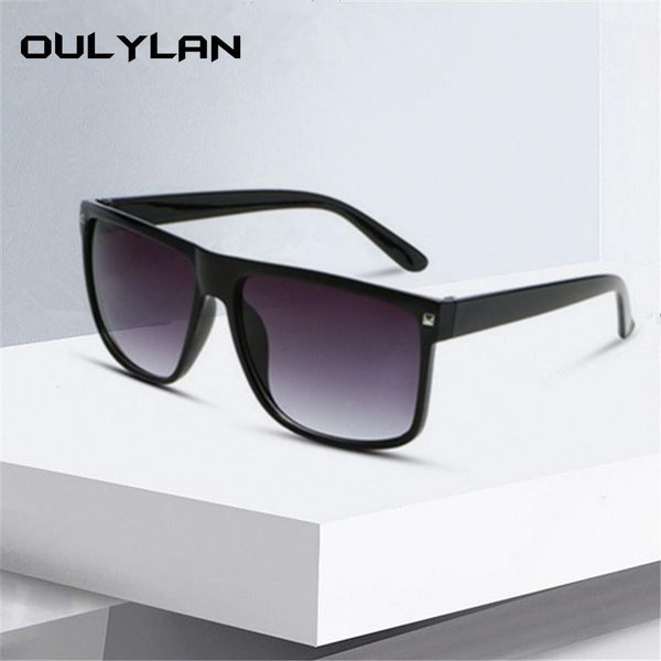 

oulylan women men oversized sunglasses brand designer retro big frame sun glasses female vintage glasses men shades afqjq