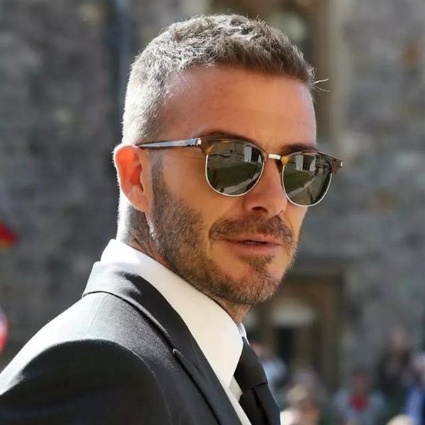 

classic polarized sunglasses men women rb3016 design half frame sun glasses semi rimless men sunglasses oculos de sol uv400
