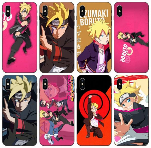 

tongtrade] popular cartoon boruto case for iphone 11 pro x xs max 8 7 6s 6p 5s 5 galaxy a90 a9s alpha g850 huawei p30 motorola g4 plus case