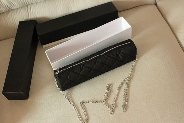 

c classic camellia flower umbrella luxury logo 3 fold full-automatic parasol with gift box and chain bag for vip client