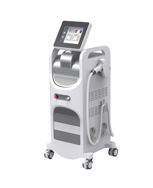 

medical ce approval 755nm+808nm+1064nm diode laser hair removal beauty equipment machine alexandrite laser machine, Black
