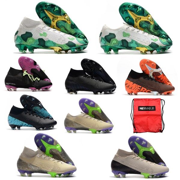 

2020 Mercurial Superfly VI футбольные бутсы 360 Elite FG XII 12 CR7 SE Роналдо Неймар Мужские Superfly 7 Elite SE бутсы Бутсы