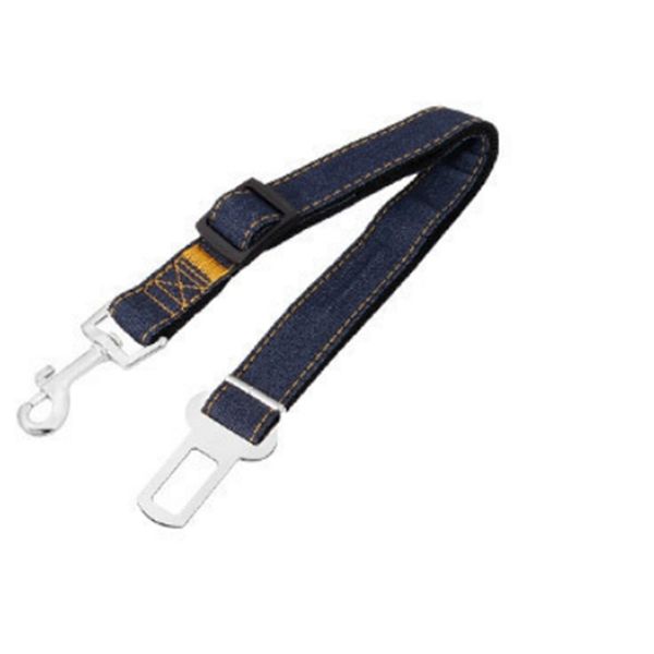 

50-70 cm cowboy pet car safety rope dog pet car safety seat belt restraint lead travel leash nylon dog seat belt harness dec21
