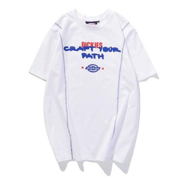 

20ss designer mens t shirt dickies brand womens tshirts fashion summer men t shirt street hip hop man tees leisure couple tee 9, White