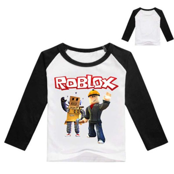 2019 2019 Kids Roblox Game Print T Shirt Children Spring Clothing