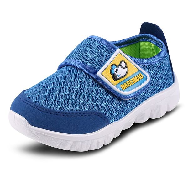 

summer sport shoes kids outdoor sneakers boys girls breathable running shoes anti skid walking shoes mesh tenis infantil, White;red