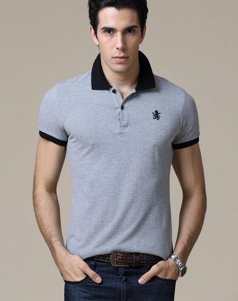 

polo men fashion clothing cotton polo men shirt short sleeves casual loose breathable fitness polo men drop shipping, White;black