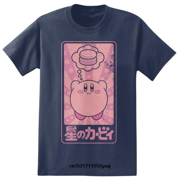 

funny t shirt men novelty tshirt kirby t-shirt - burger love, White;black
