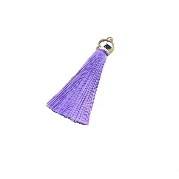 

2pcs 8cm tassel vintage tassels fringe for macrame diy jewelry charms pendant a-80001, Bronze;silver