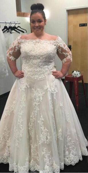 2019 mulheres branco tamanho grande estilo espanhol senhora do vestido de casamento com manga curta arbic grávida praia lace vestidos de casamento