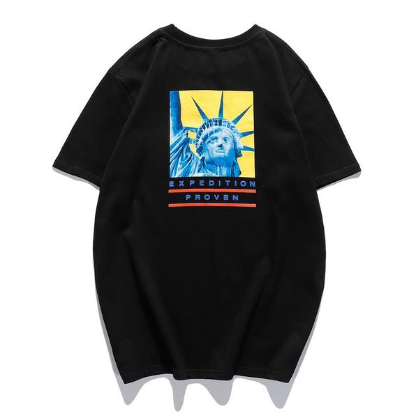 

20ss men women designers europes t-shirt knitted star luxury with pants kanye high-end with shoes shirt tide brand air wild xxl/supremes, White;black